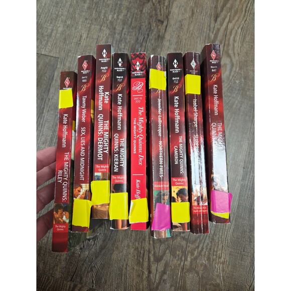Harlequin Blaze Paperback Bundle - Romance Suspense Passion Spicy Books Lot of 9 - Picture 3 of 3
